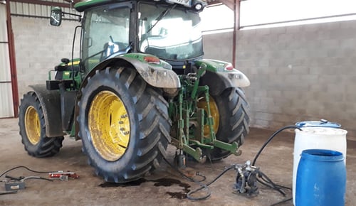 Protocolo para el lastrado con agua de los neumáticos de tractor