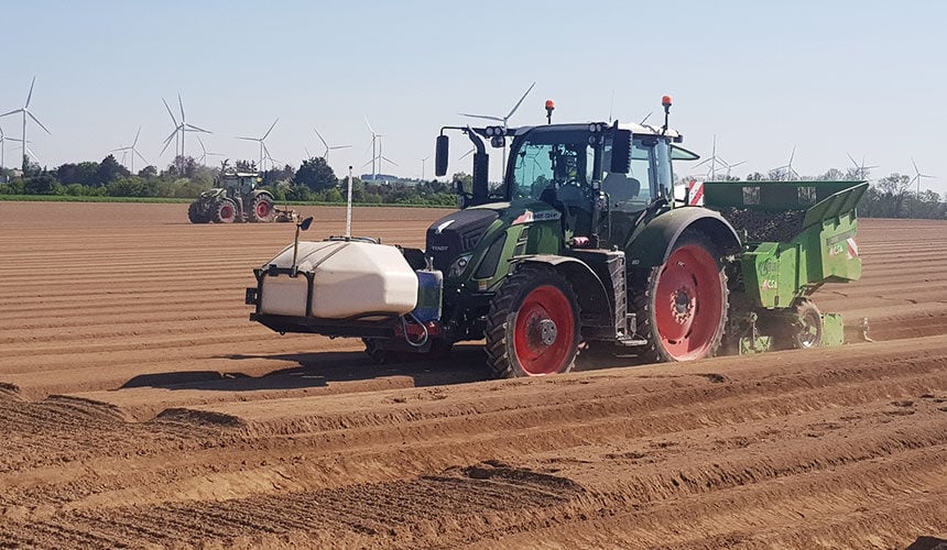 Neumáticos estrechos con cinturón de acero para la siembra de patatas