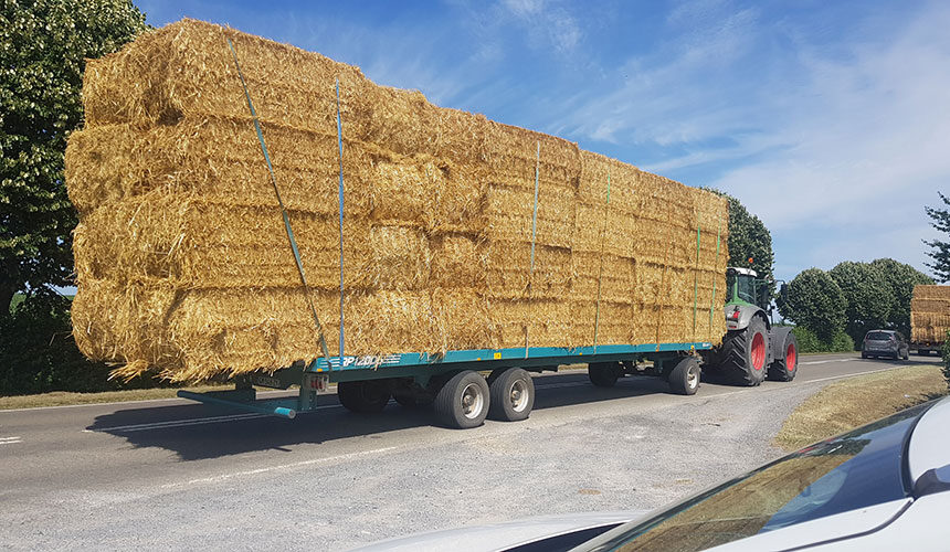 Neumáticos agrícolas resistentes a la carga en carretera