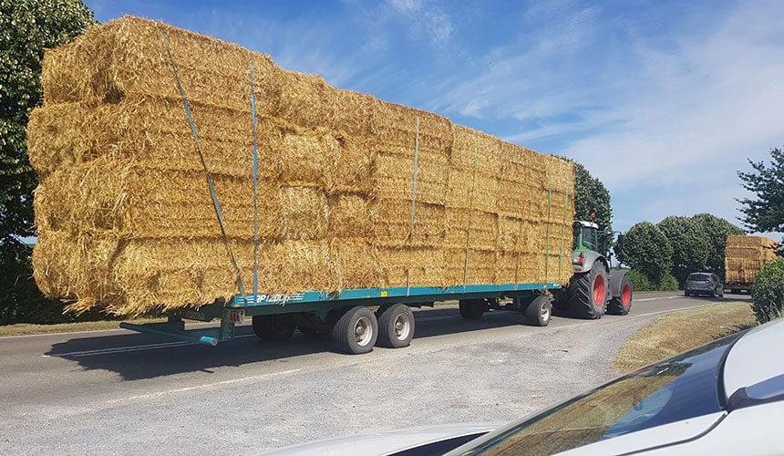 Reducir la carga evitará el desgaste demasiado rápido de los neumáticos agrícolas