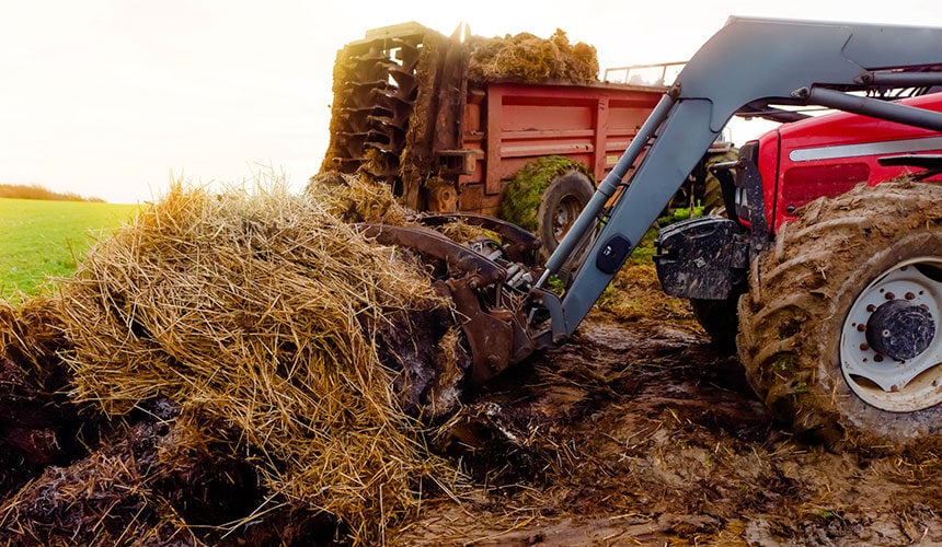 Desplazamiento de carga sobre el eje delantero del tractor