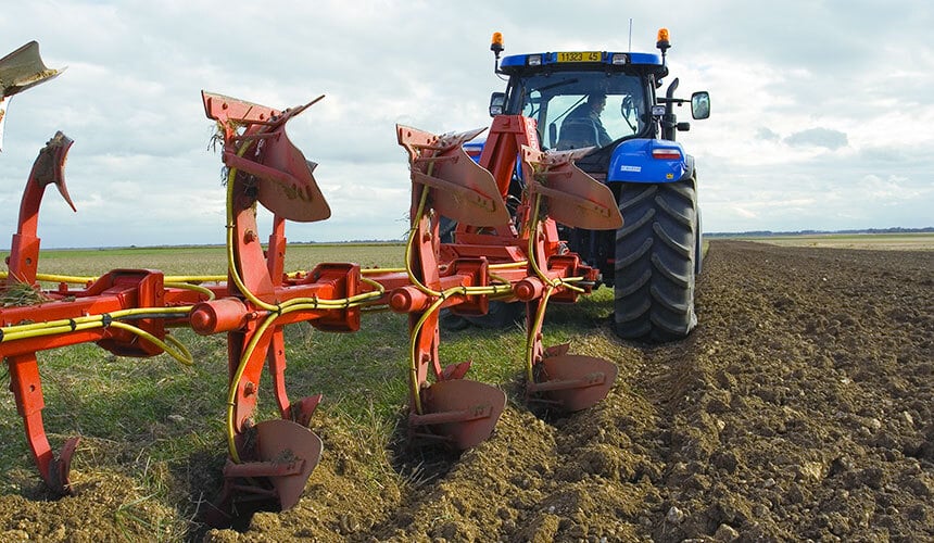 Neumáticos de baja presión para optimizar la tracción en el campo
