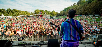 Patrocinador de eventos y festivales de música