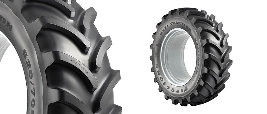 El neumático Maxi Traction de Firestone ideal para las tierras arcillosas