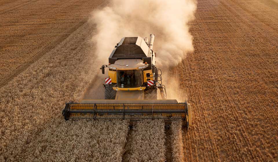 Neumáticos agrícolas más anchos para una cosecha rápida